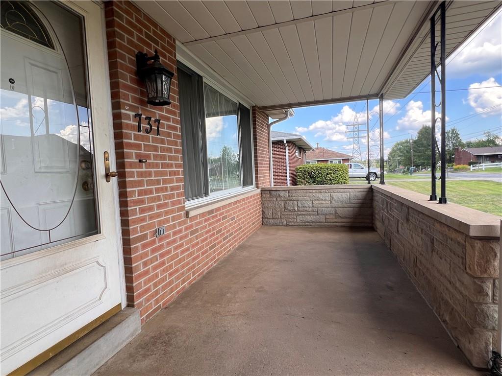 737 Maple Street Harwick, PA 15049 - Photo 4 of 41 Beautiful stone front porch - covered!