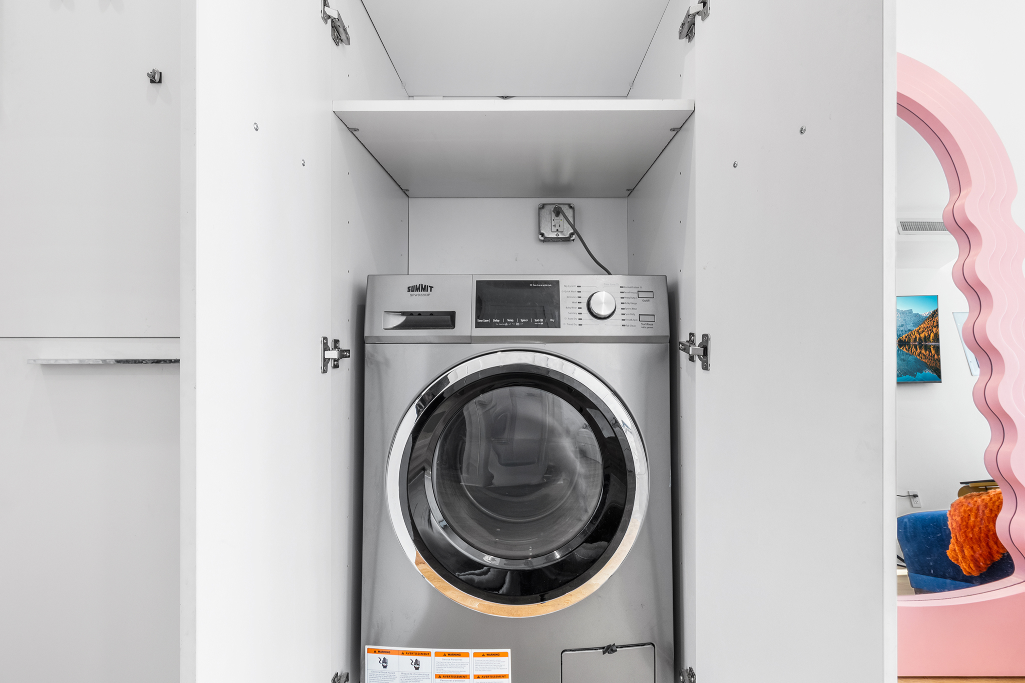 473 Bainbridge Street, Unit 2B Brooklyn, NY 11233 - Photo 11 of 15 a utility room with dryer and washer