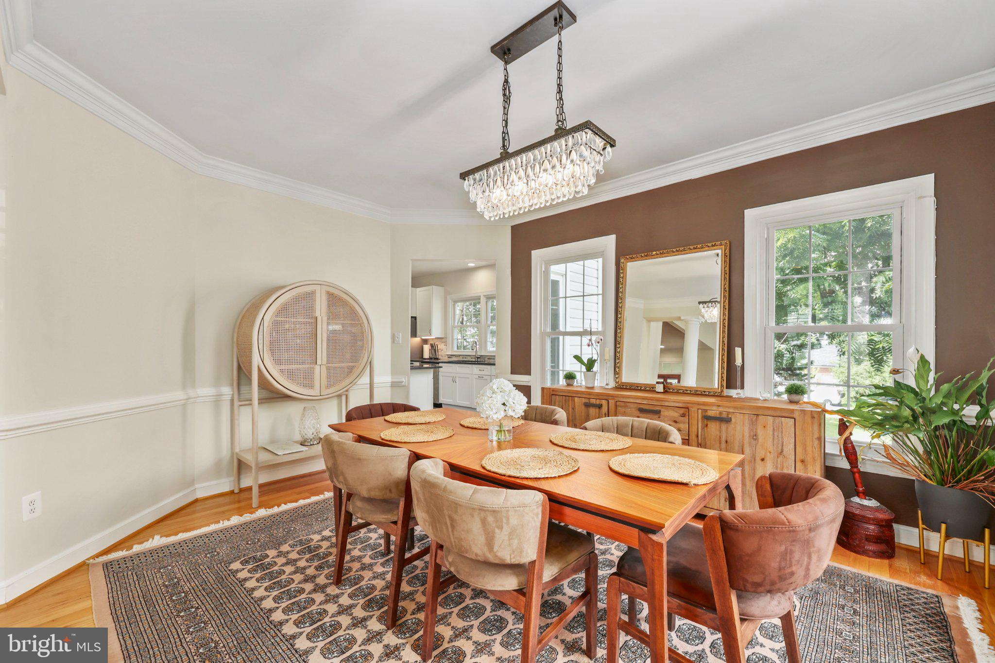 6732 Churchill Road McLean, VA 22101 - Photo 12 of 71 Elegant dining space with natural light.