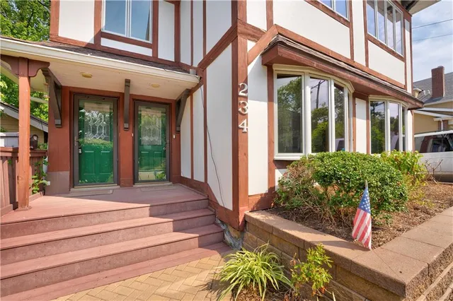 front view of a building