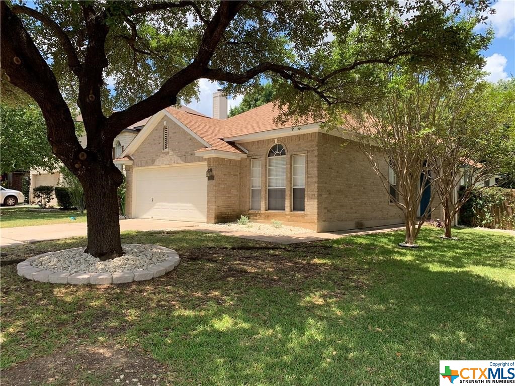 1100 Double File Trail Round Rock, TX 78665 - Photo 1 of 1 a front view of a house with a yard