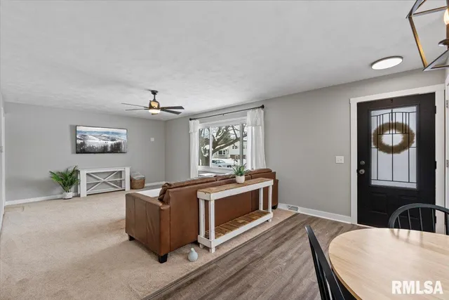 a living room with a couch