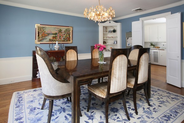 41 Sheldon Road Newton, MA 02459 - Photo 4 of 7 a view of a dining room with furniture
