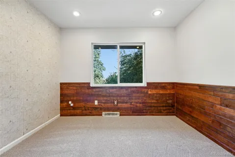 a view of room with window