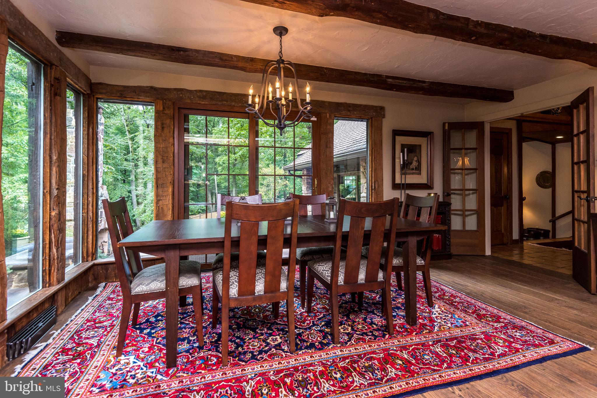5701 Private Road Doylestown, PA 18902 - Photo 16 of 65 Formal Dining Room that opens to patio