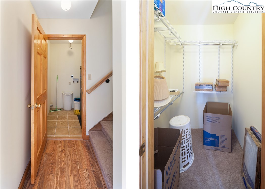 2161 Stone Mountain Road Vilas, NC 28692 - Photo 22 of 50 a bathroom with a sink a toilet and shower