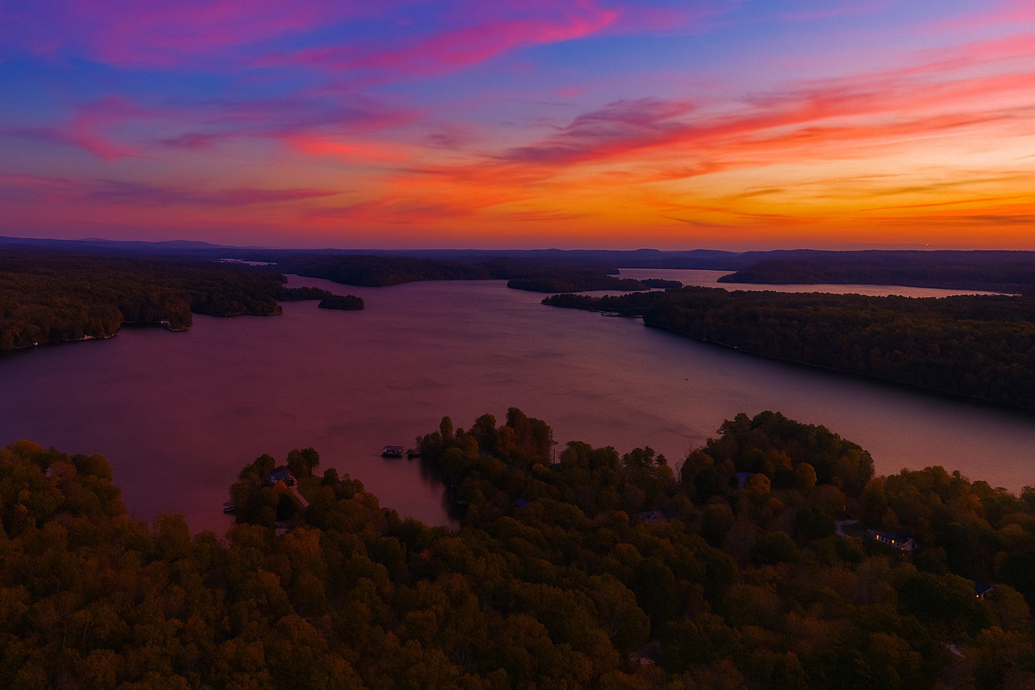 484 Apollo Drive Spring City, TN 37381 - Photo 5 of 18 a view of sunset and a lake