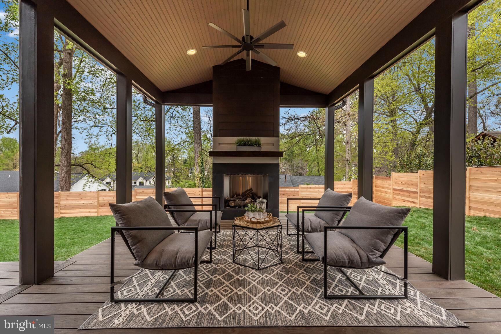 6820 Marbury Road Bethesda, MD 20817 - Photo 71 of 84 Screened in patio with Gas