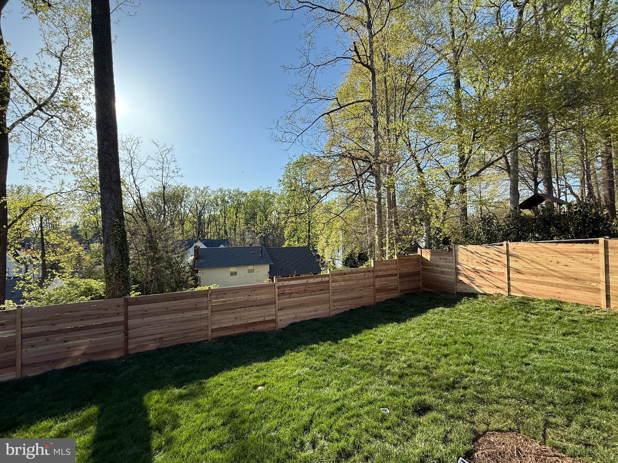 6820 Marbury Road Bethesda, MD 20817 - Photo 77 of 84 6’ Cedar Rear Privacy Fence
