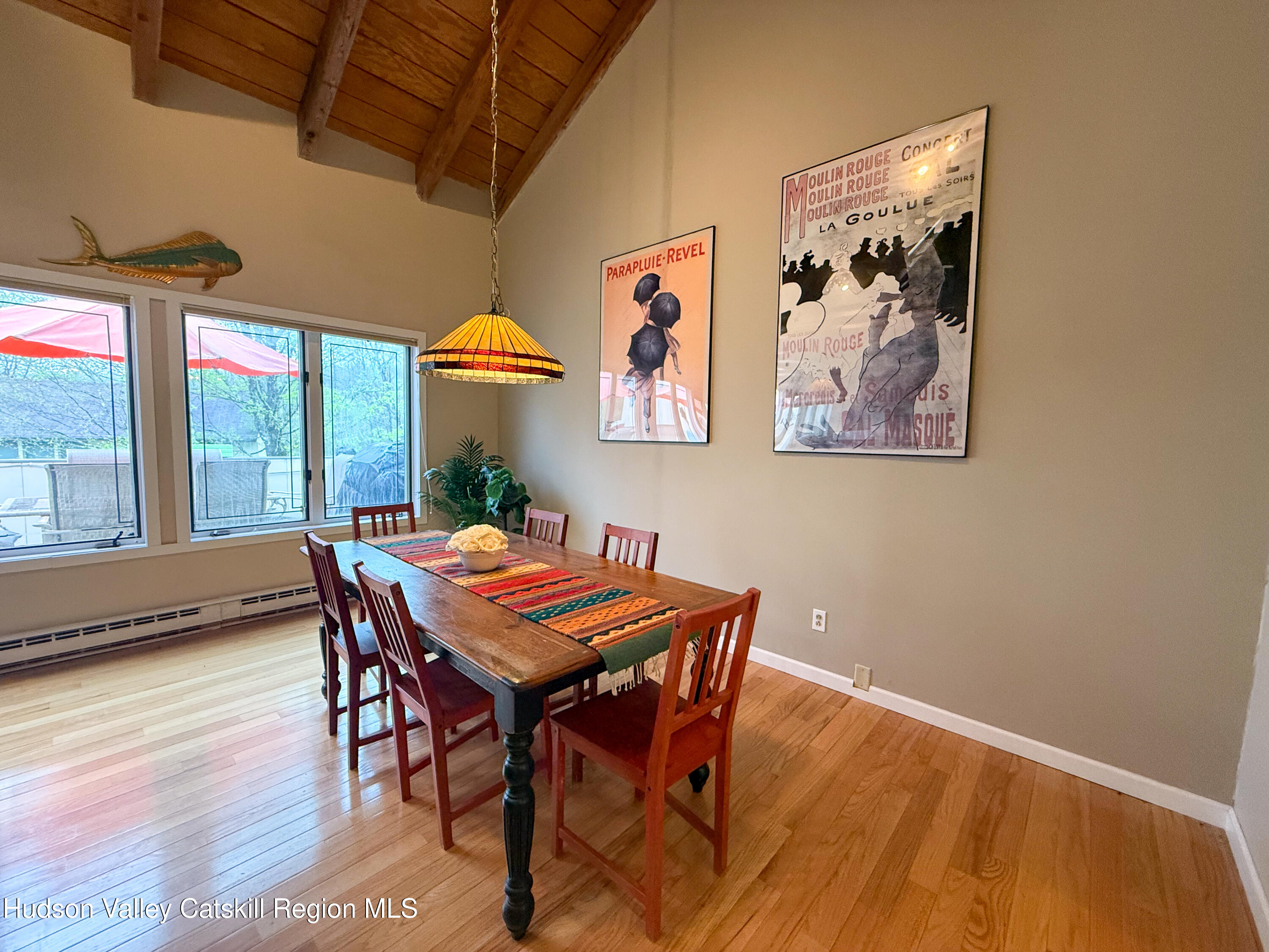 300 Pines Drive, Unit 446 Roxbury, NY 12421 - Photo 15 of 49 a dining room with furniture and window