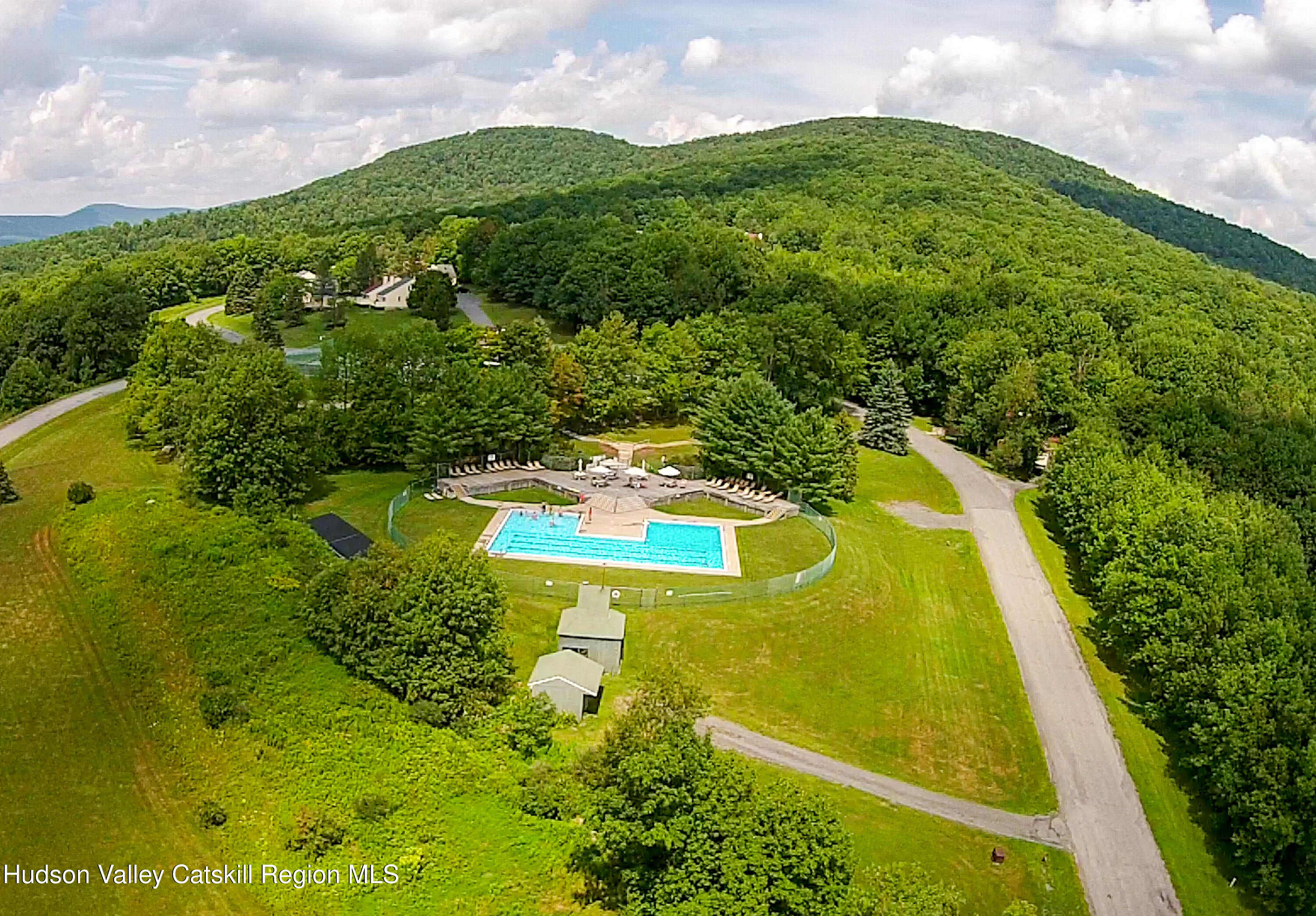 300 Pines Drive, Unit 446 Roxbury, NY 12421 - Photo 6 of 49 a view of a swimming pool with a yard