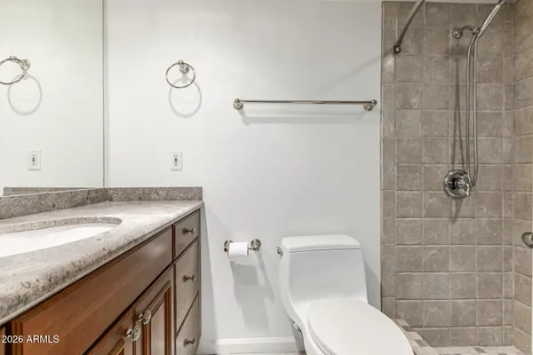 a car parked in a garage