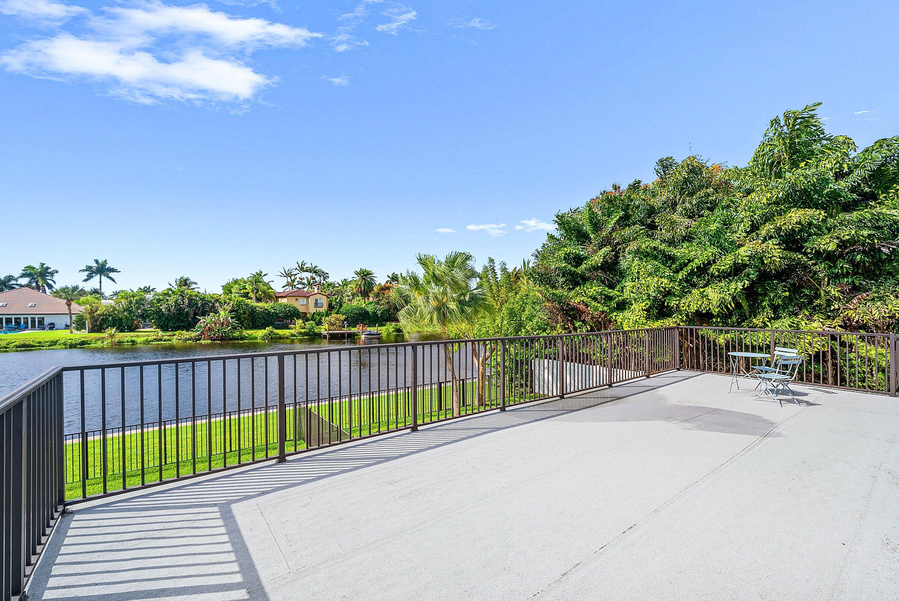1508 Cormorant Road Delray Beach, FL 33444 - Photo 33 of 54 Rooftop Balcony