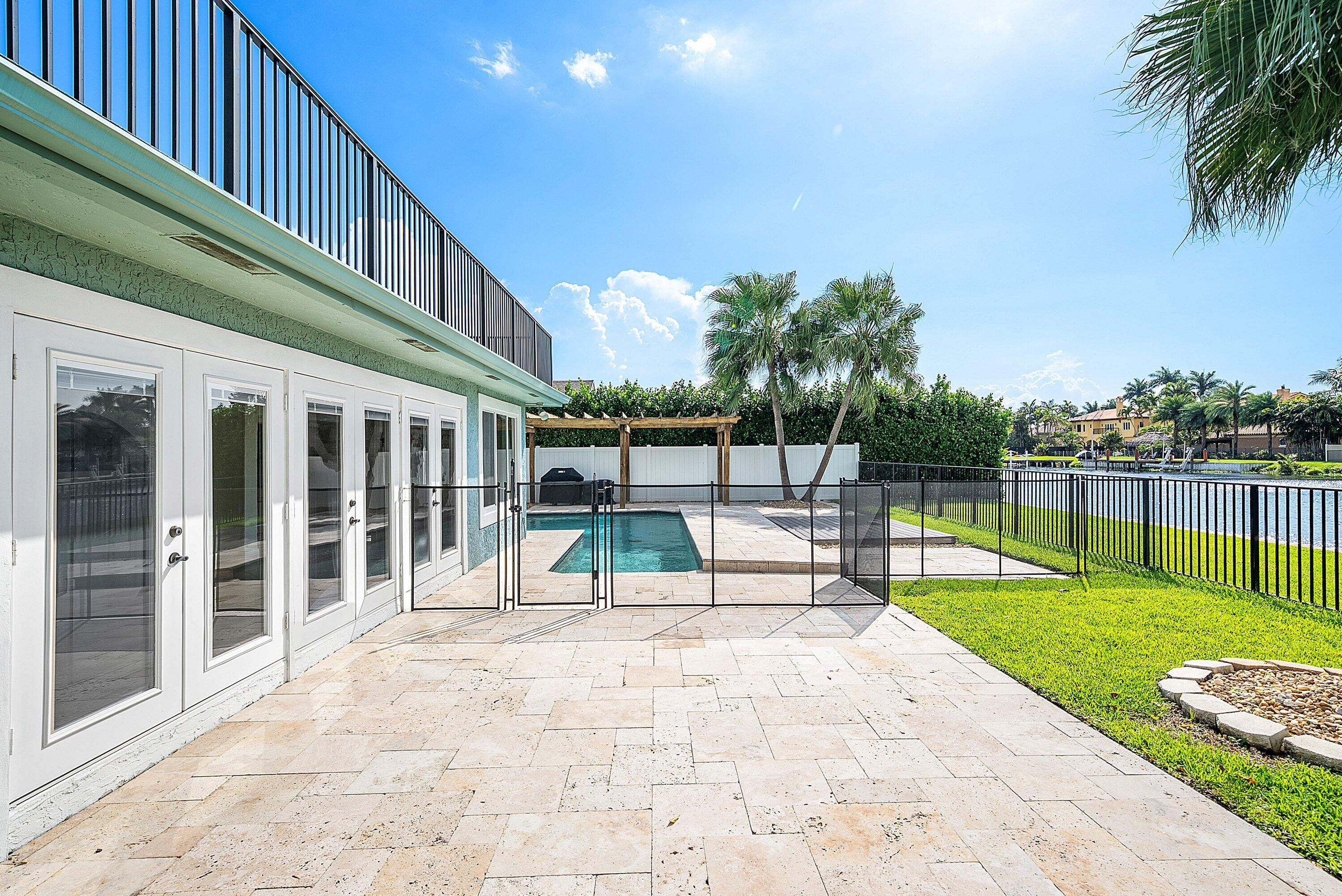 1508 Cormorant Road Delray Beach, FL 33444 - Photo 37 of 54 Oversized Patio area