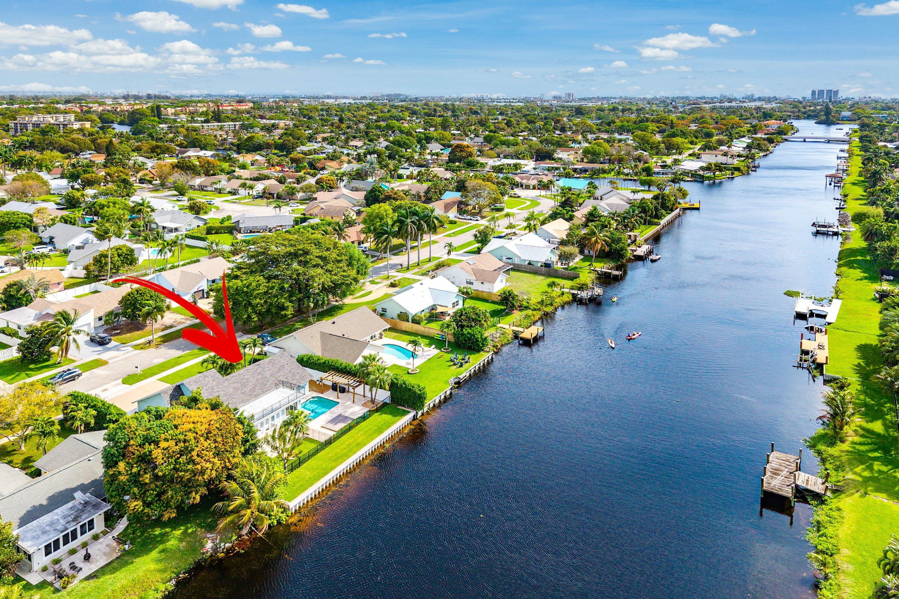 1508 Cormorant Road Delray Beach, FL 33444 - Photo 52 of 54 Aerial