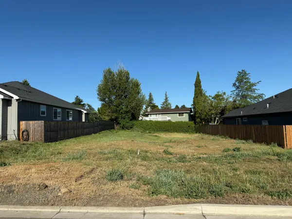 a backyard of a house