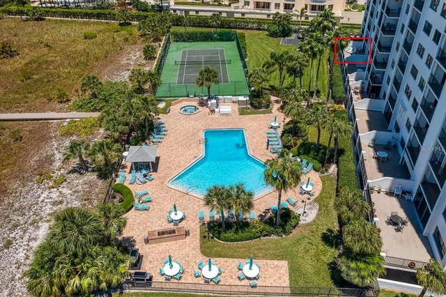a view of an ocean and beach