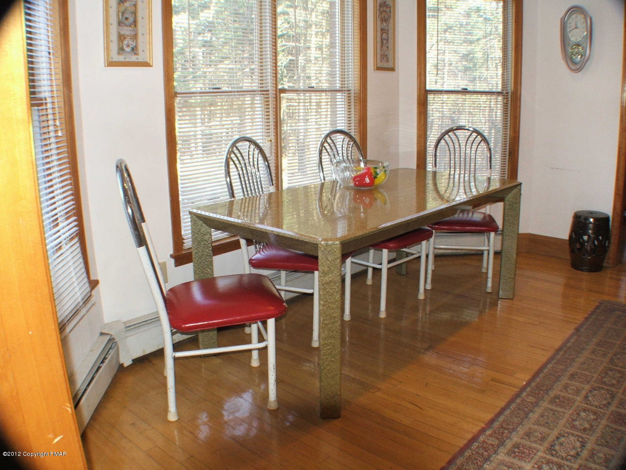 488 Rinker Road Stroudsburg, PA 18360 - Photo 18 of 54 a dining room with furniture and wooden floor