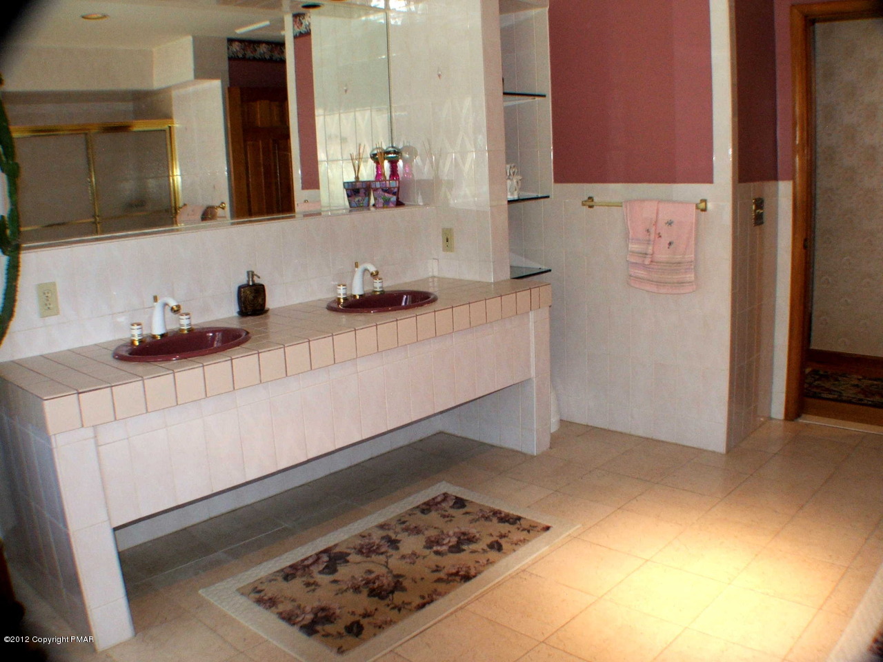 488 Rinker Road Stroudsburg, PA 18360 - Photo 30 of 54 a bathroom with a sink and a mirror