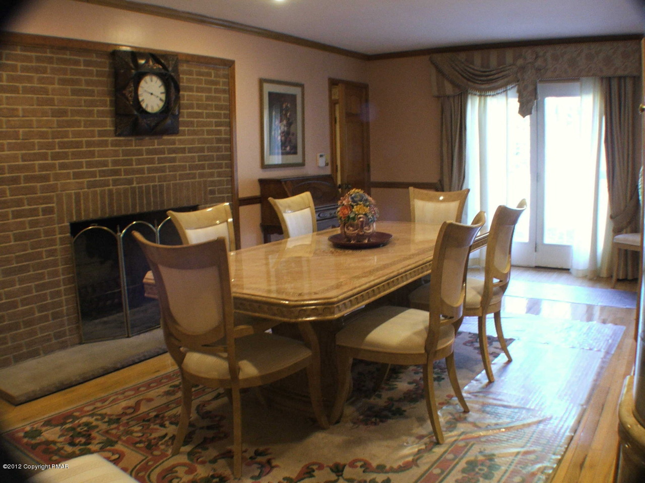 488 Rinker Road Stroudsburg, PA 18360 - Photo 9 of 54 a view of a dining room with furniture and wooden floor