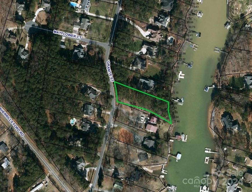 3950 Granite Street Terrell, NC 28682 - Photo 2 of 3 an aerial view of a residential houses with outdoor space