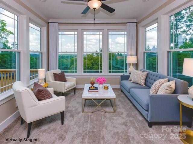 160 Northridge Drive Rutherfordton, NC 28139 - Photo 13 of 37 a living room with furniture and a chandelier