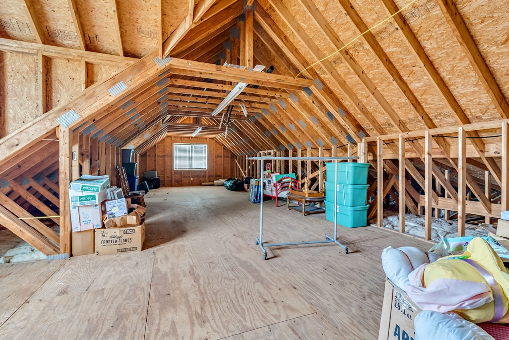 668 Firetower Road Neeses, SC 29107 - Photo 23 of 30 Unfinished attic