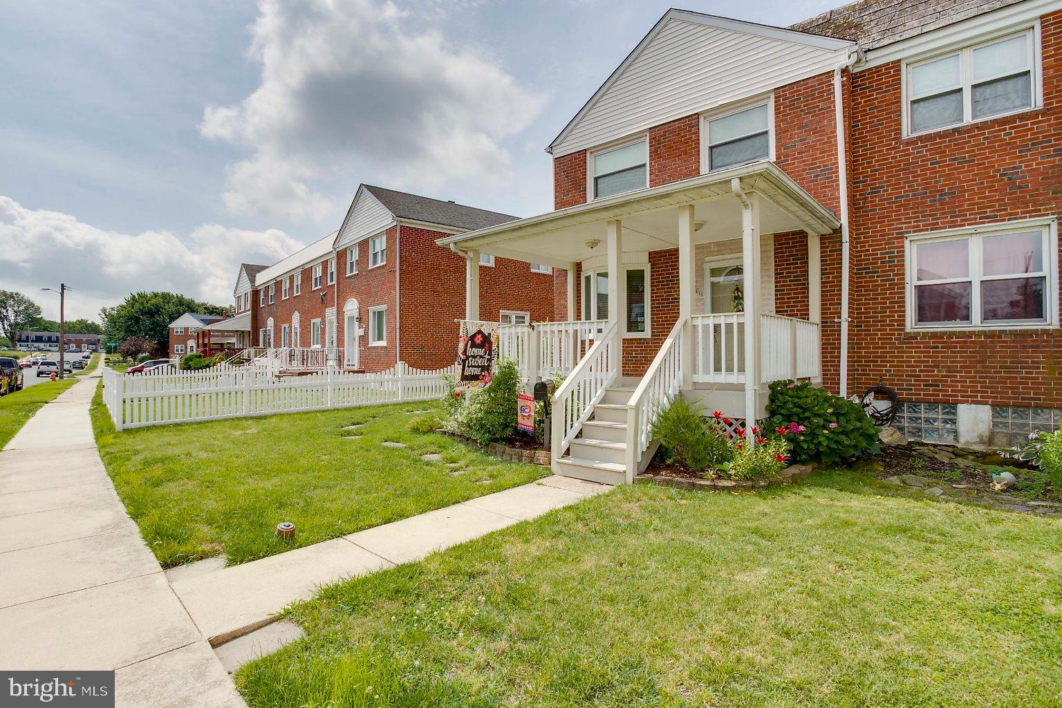 7811 Rockbourne Road Baltimore, MD 21222 - Photo 2 of 35 End of group townhouse