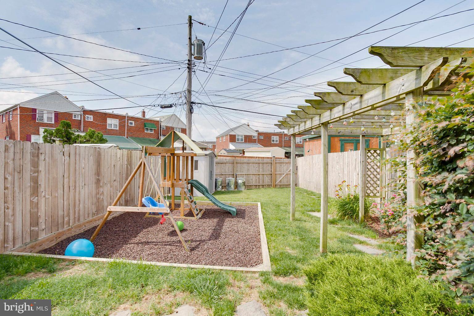 7811 Rockbourne Road Baltimore, MD 21222 - Photo 33 of 35 fully fenced rear yard