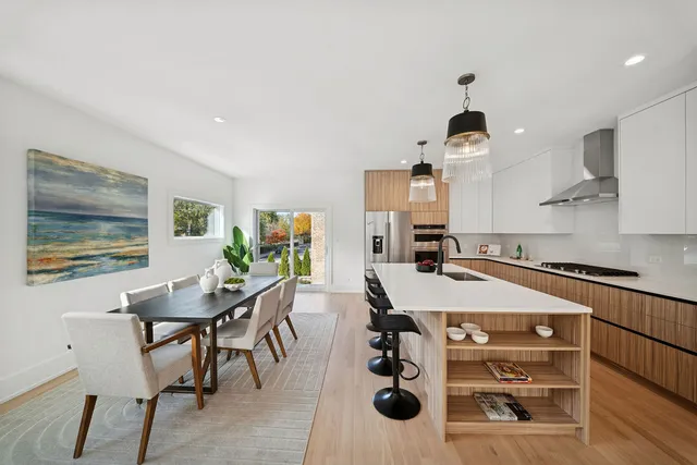 a room with furniture and a wooden floor