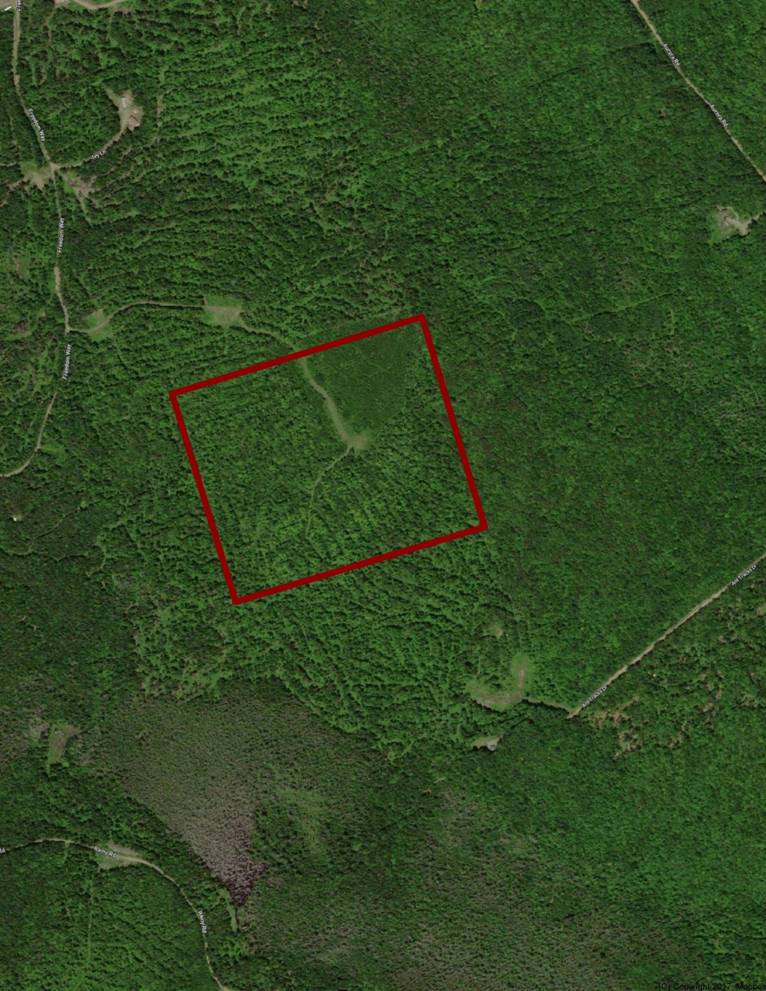 Lot 37 Off Freedom Way Springfield, ME 04487 - Photo 1 of 11 Satellite Image (Hybrid Street)