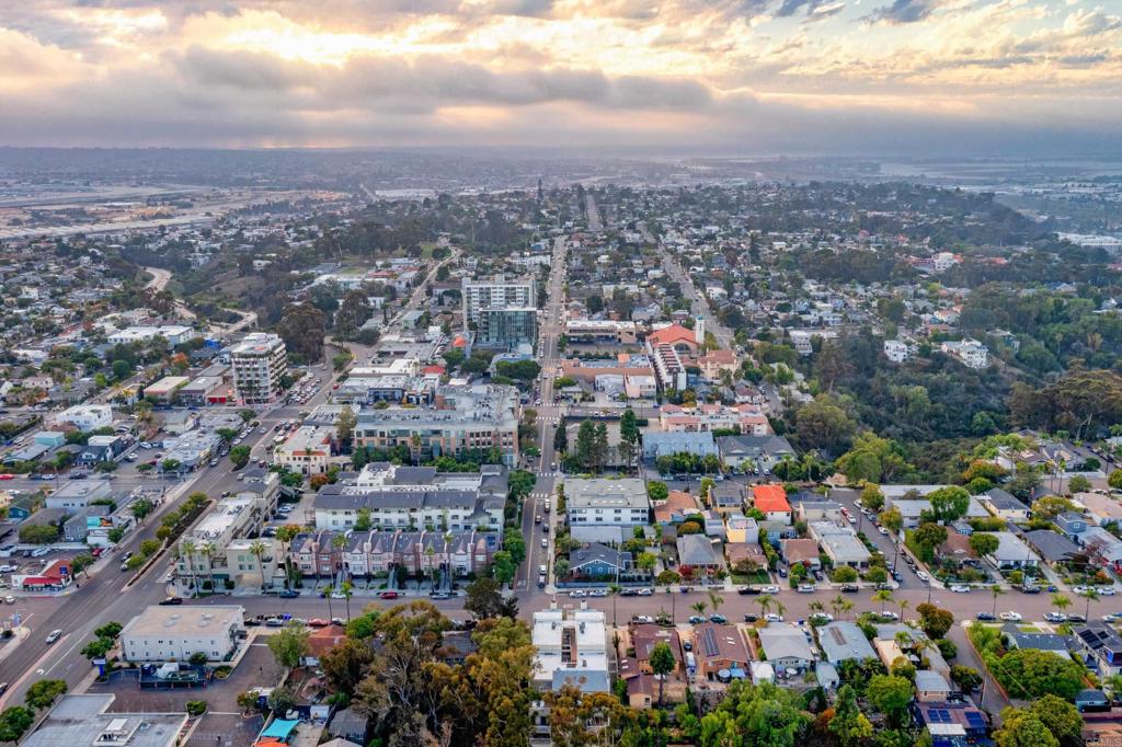 4055 Eagle Street, Unit 102 San Diego, CA 92103 - Photo 28 of 37 an aerial view of a city