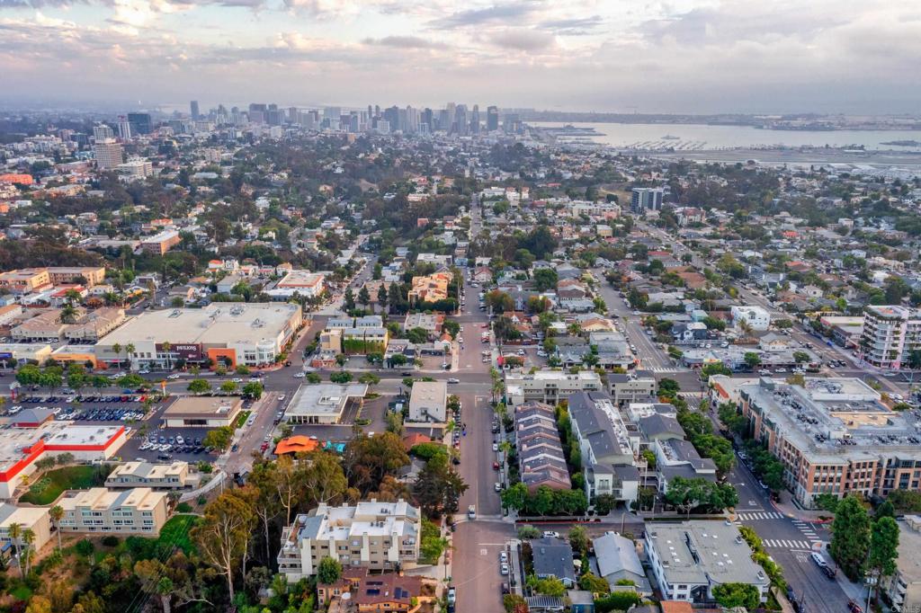 4055 Eagle Street, Unit 102 San Diego, CA 92103 - Photo 30 of 37 an aerial view of a city