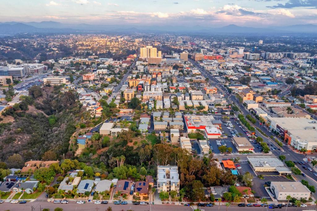 4055 Eagle Street, Unit 102 San Diego, CA 92103 - Photo 33 of 37 an aerial view of city