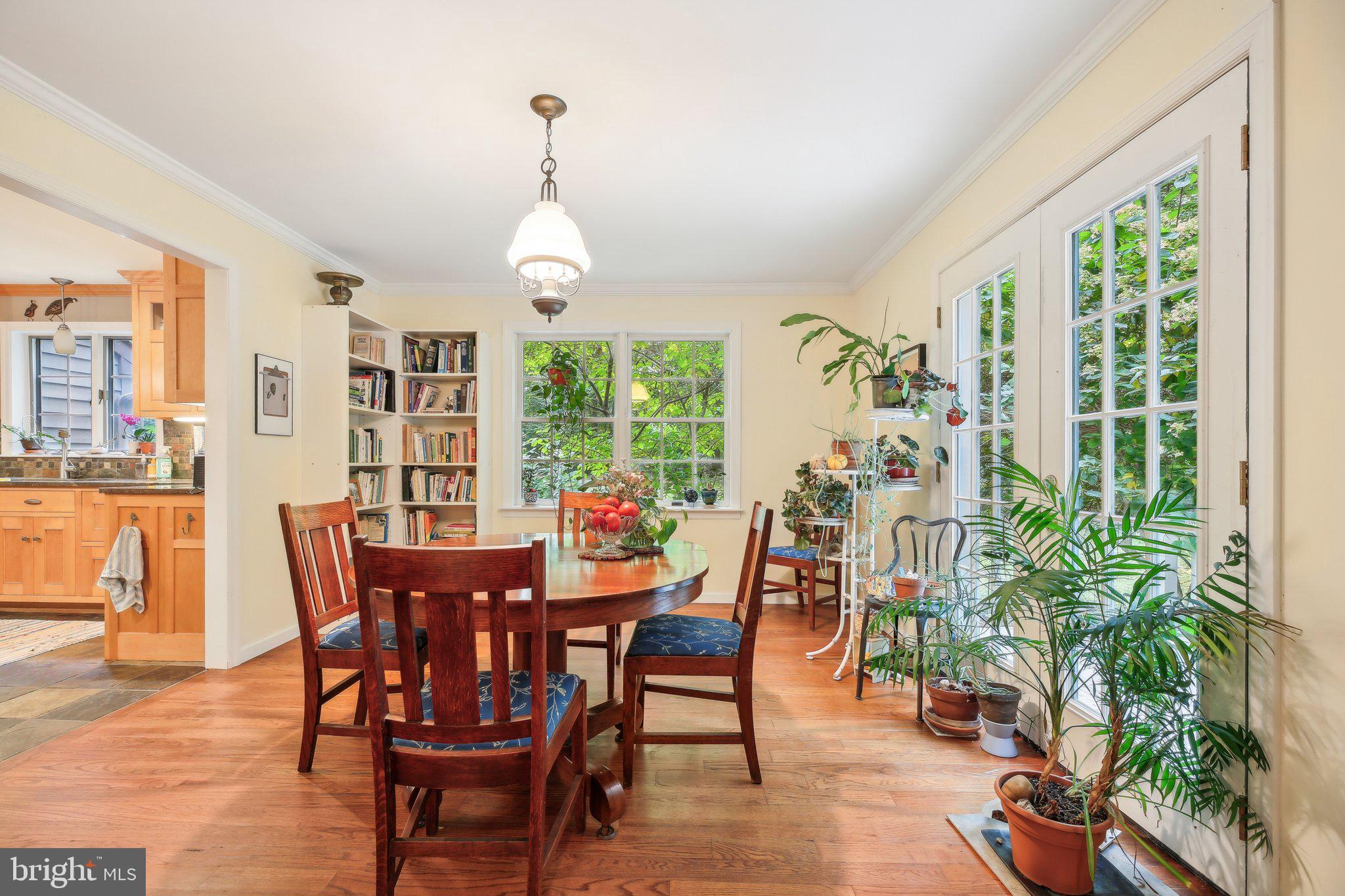 1076 Kings Row Road Oxford, PA 19363 - Photo 23 of 85 Dining Room with French doors to deck