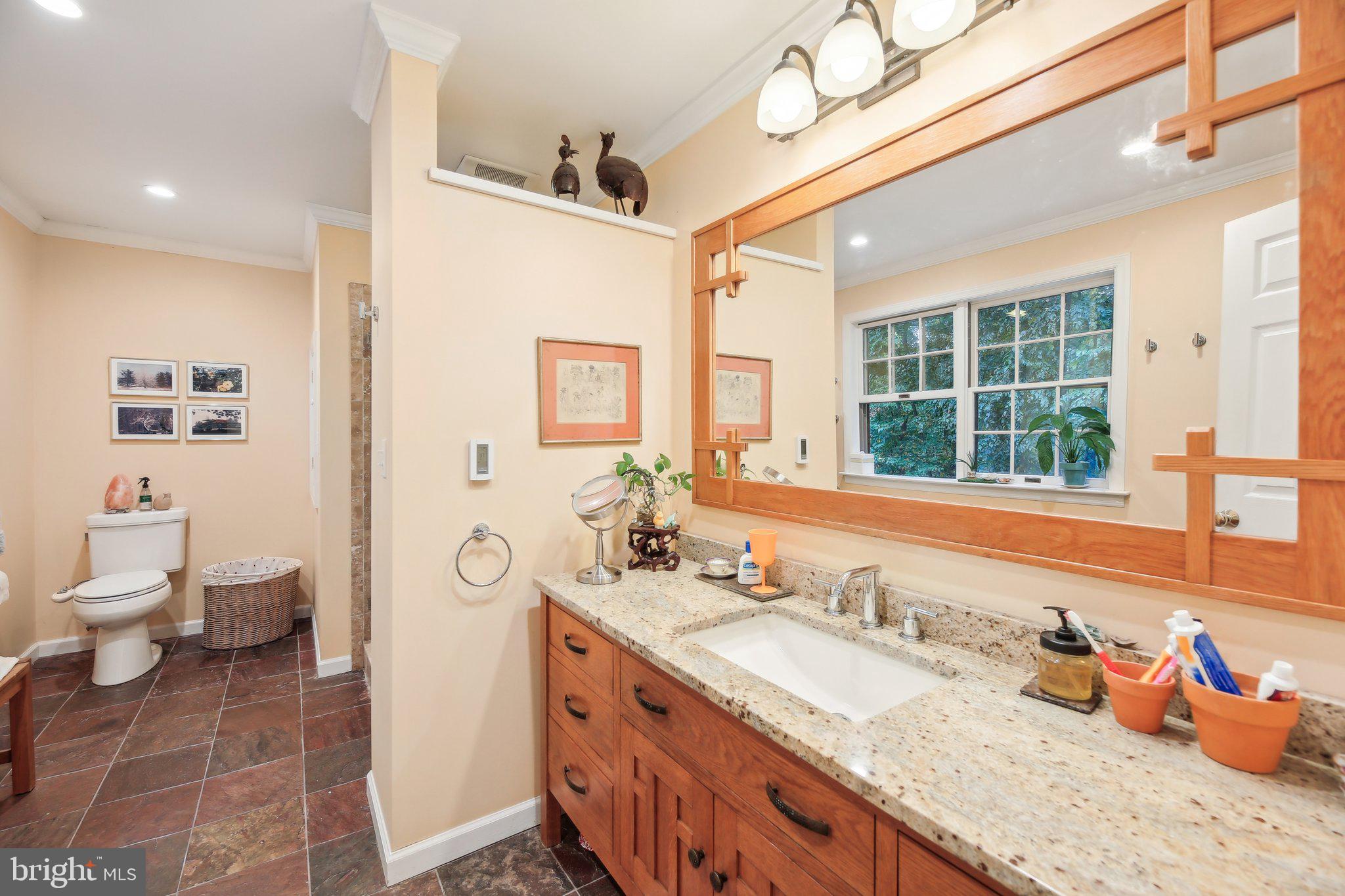 1076 Kings Row Road Oxford, PA 19363 - Photo 34 of 85 Primary Bath w/custom vanity & heated floor