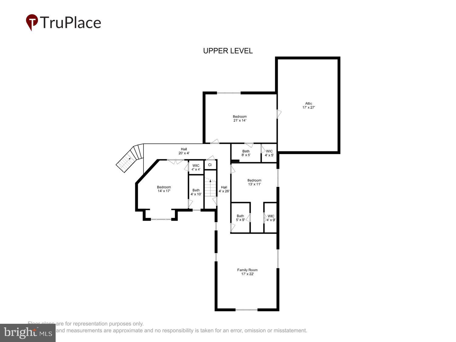 313 Wye Road Queenstown, MD 21658 - Photo 132 of 132 Upper level floor plan showcasing spacious layout.