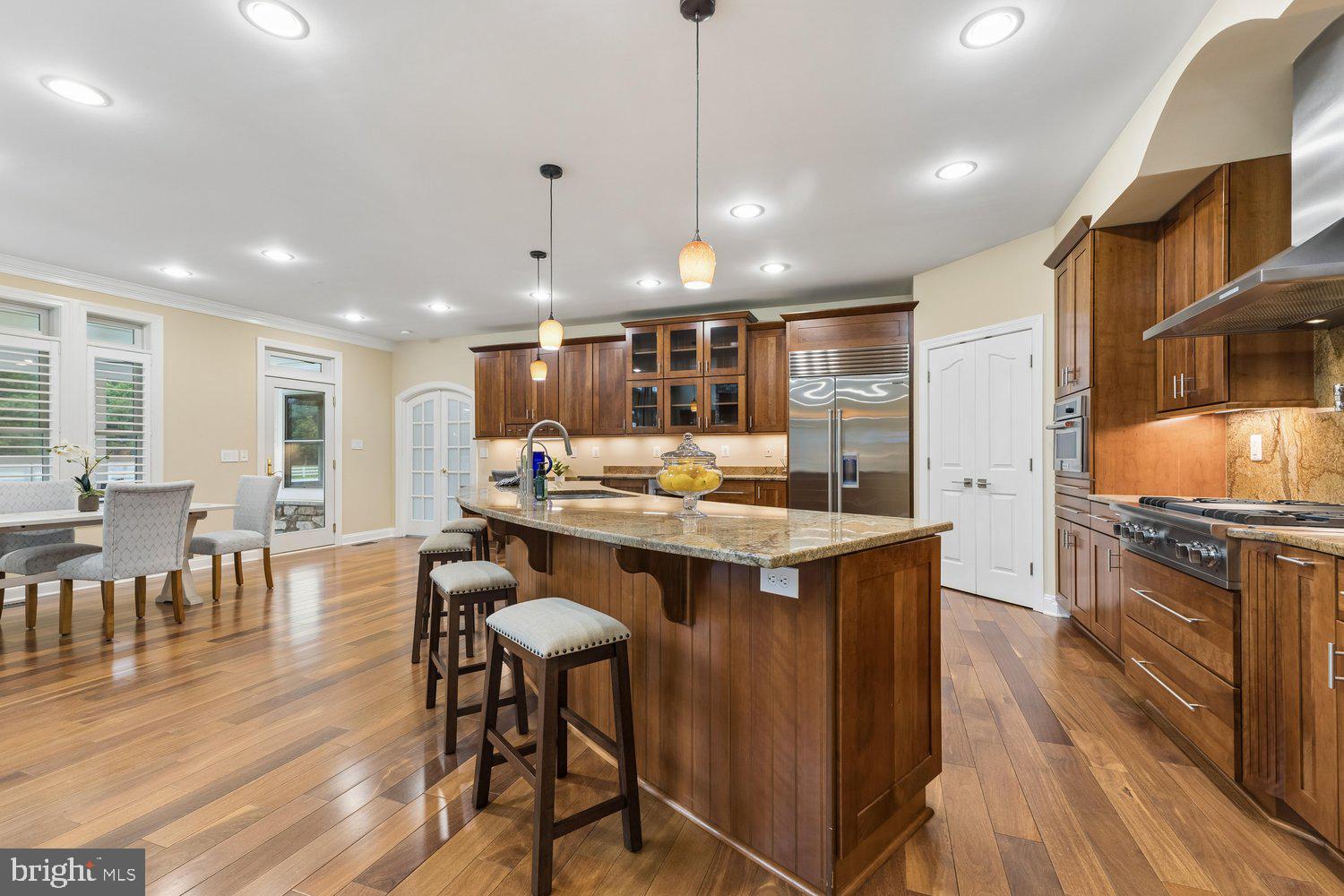 313 Wye Road Queenstown, MD 21658 - Photo 43 of 132 Elegant kitchen with rich wood accents.