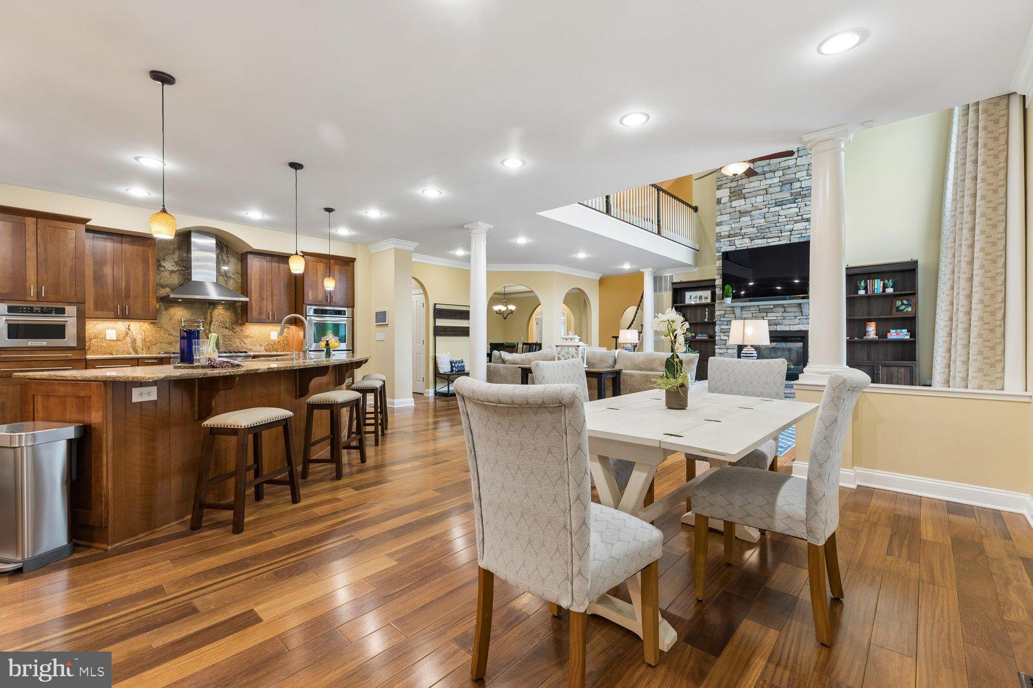 313 Wye Road Queenstown, MD 21658 - Photo 47 of 132 Spacious kitchen and dining area, warm ambiance.