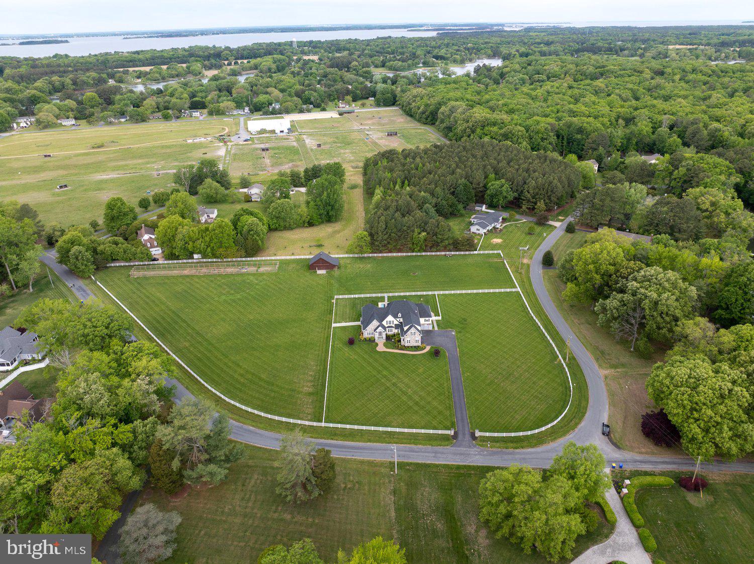 313 Wye Road Queenstown, MD 21658 - Photo 6 of 132 Sprawling estate amidst lush greenery.