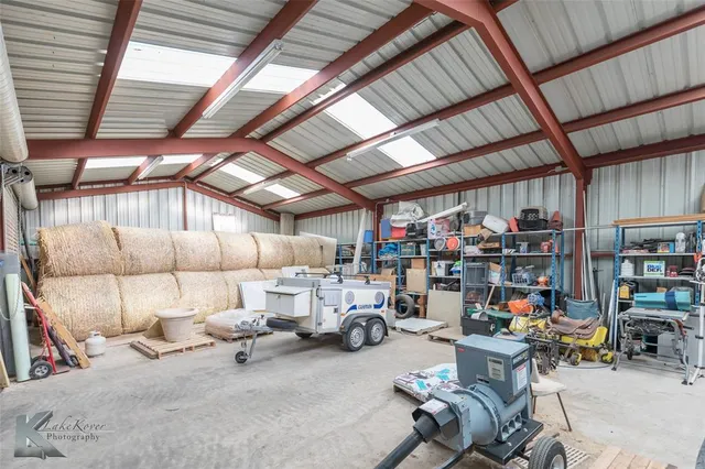 a view of storage and utility room