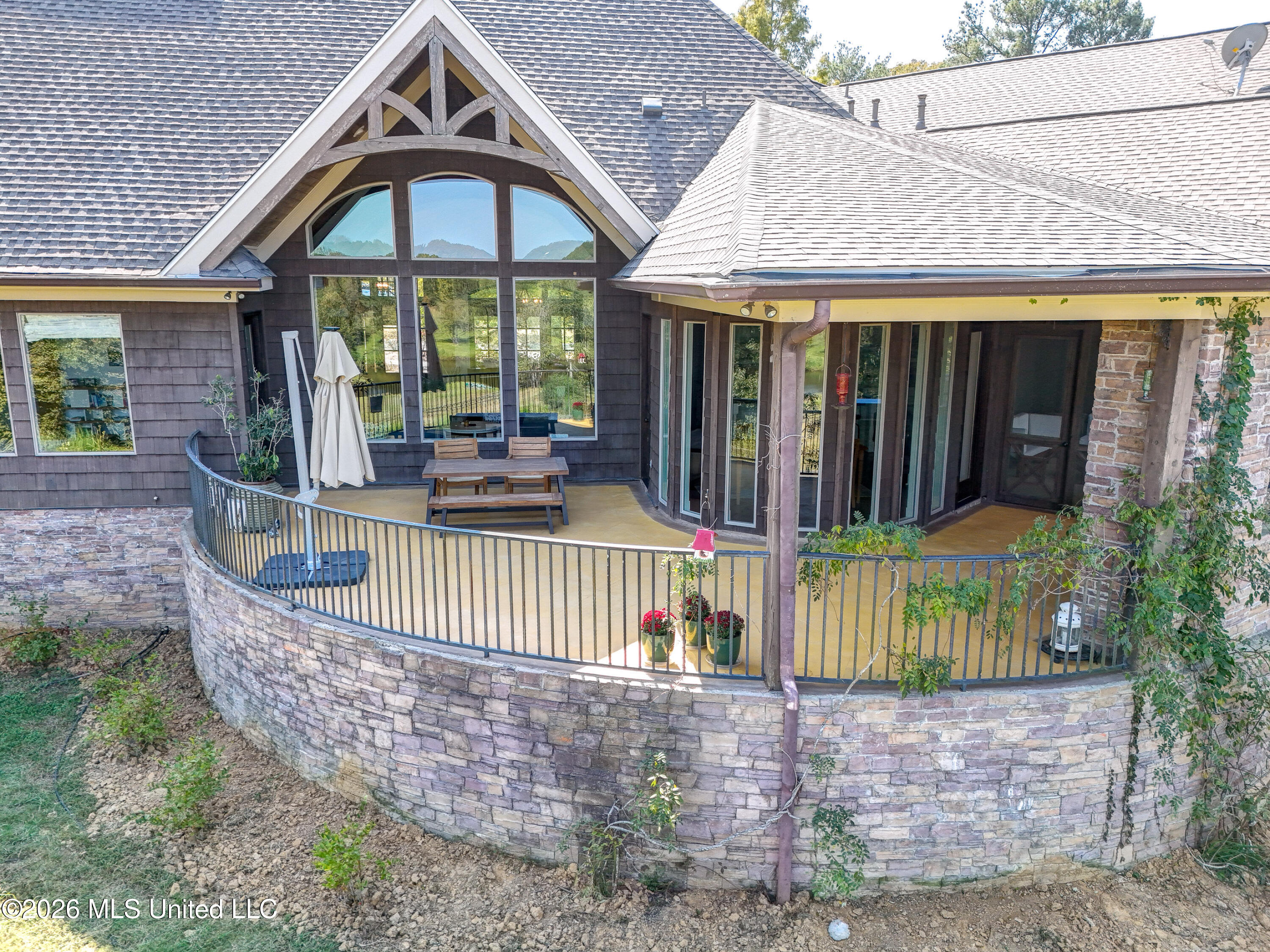 626 Cedar Hill Road Flora, MS 39071 - Photo 26 of 51 Aerial Deck View