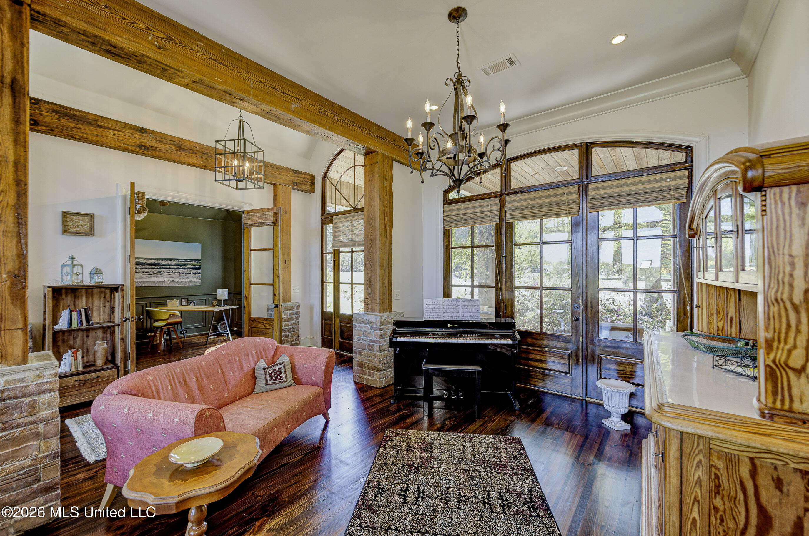626 Cedar Hill Road Flora, MS 39071 - Photo 9 of 51 Music Room and Foyer