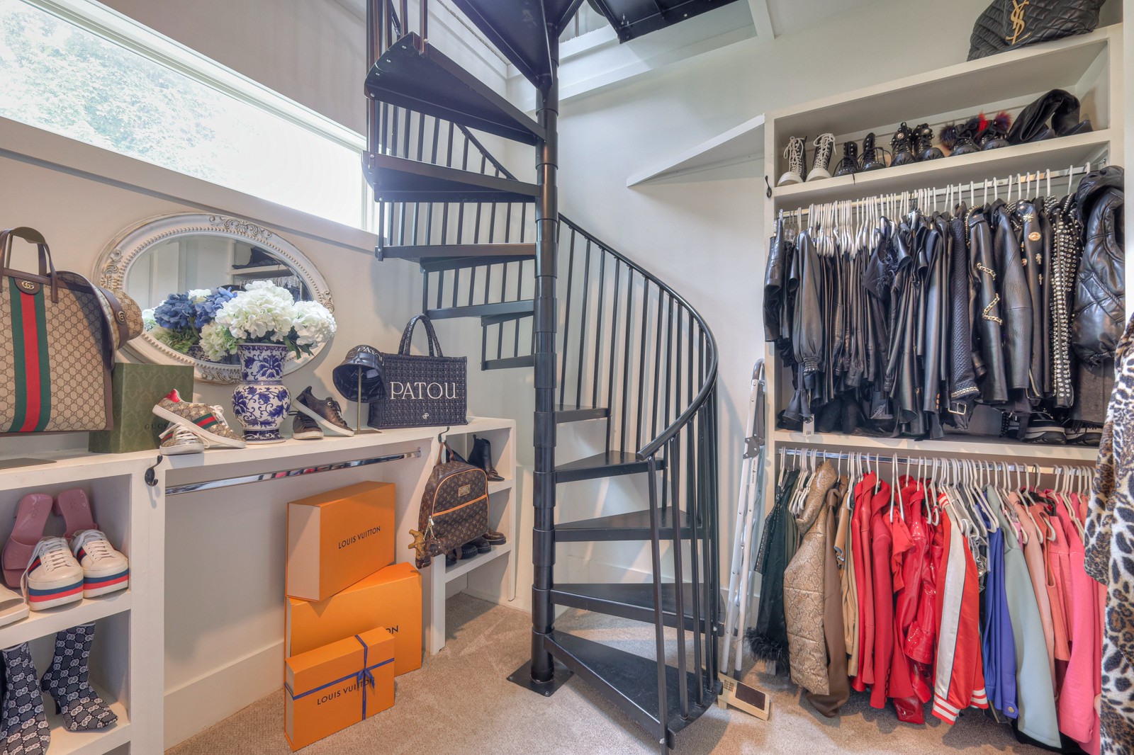 255 Circuit Road Franklin, TN 37064 - Photo 24 of 56 The spiral staircase leads to additional closet space on the second floor
