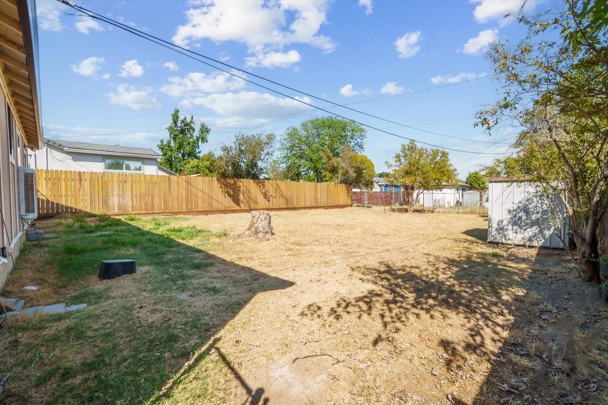 1450 Bulkeley Street Red Bluff, CA 96080 - Photo 15 of 21 a view of back yard of the house