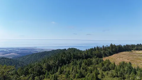 a terrace with a yard