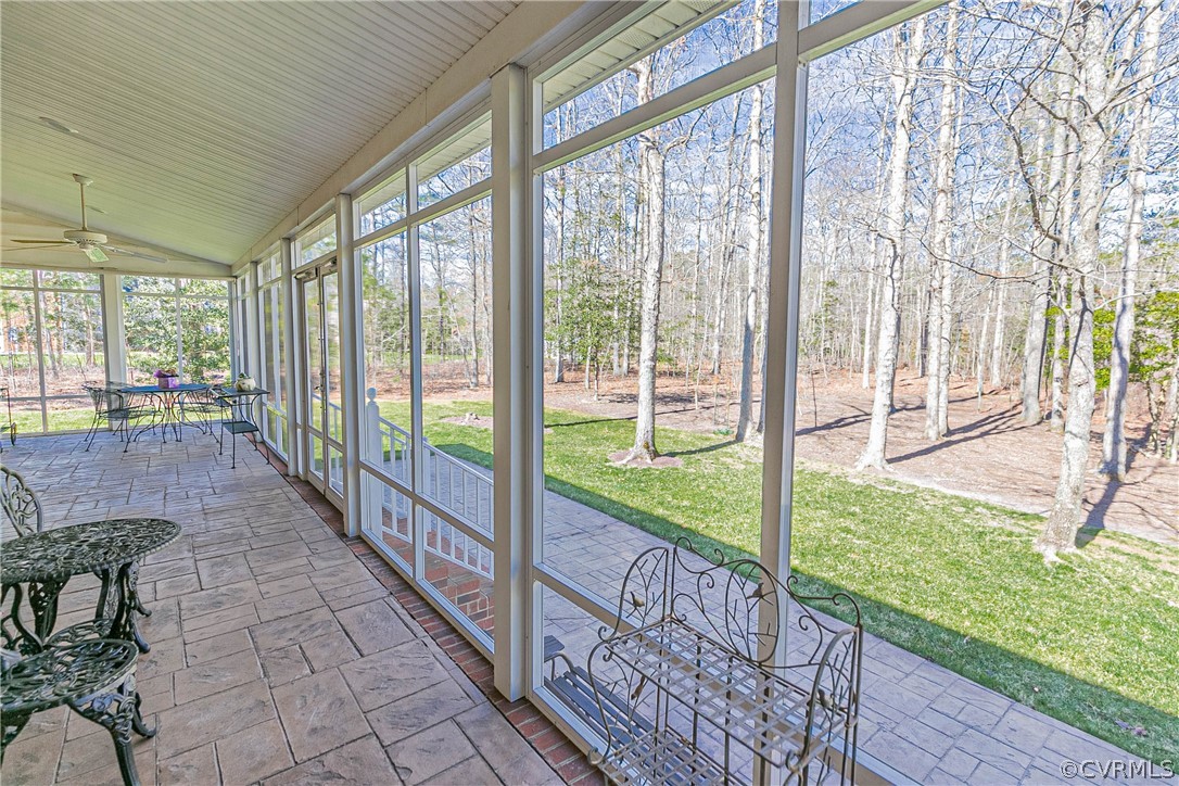 10180 Scots Landing Road Mechanicsville, VA 23116 - Photo 19 of 50 a view of balcony with wooden floor