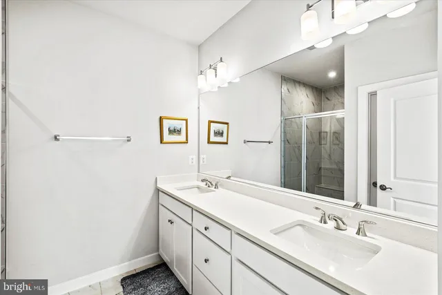 a bed room with a bed and a book shelf