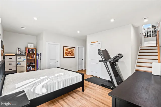 a view of a house with wooden deck