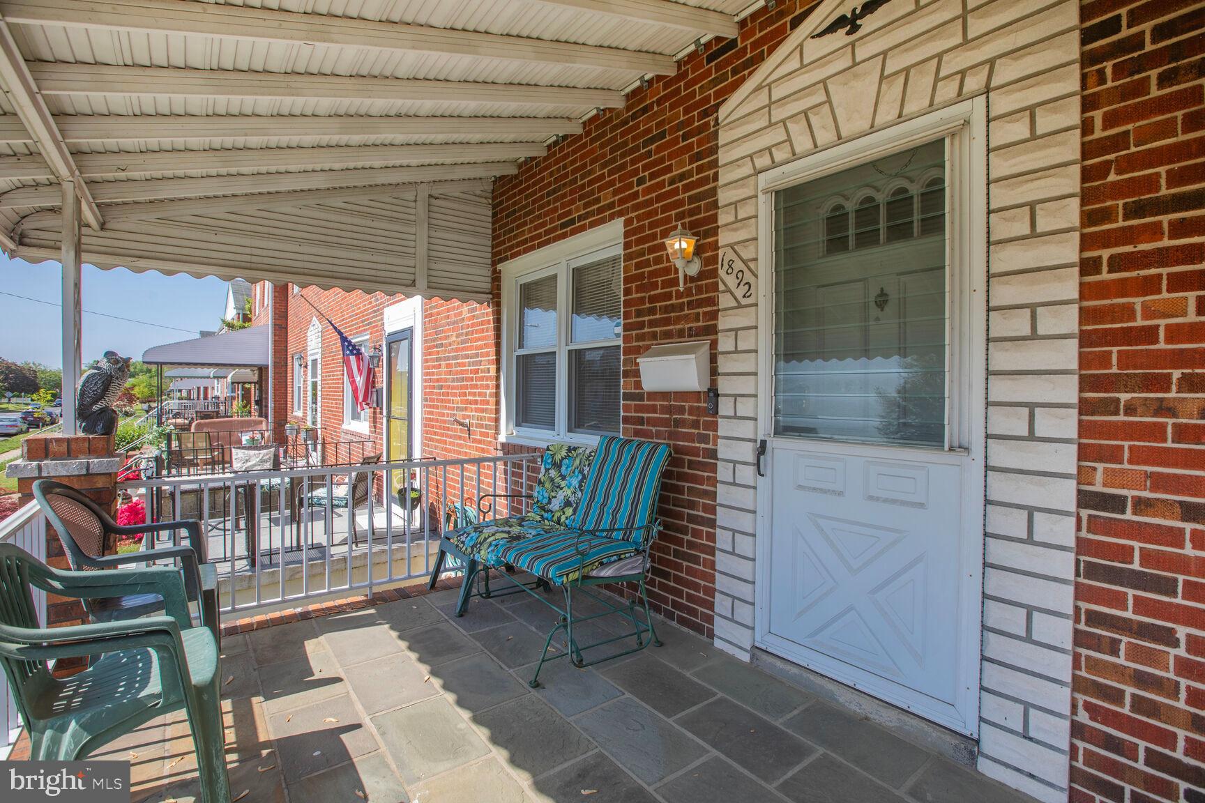 1892 Church Road Baltimore, MD 21222 - Photo 19 of 20 a view of porch with outdoor seating